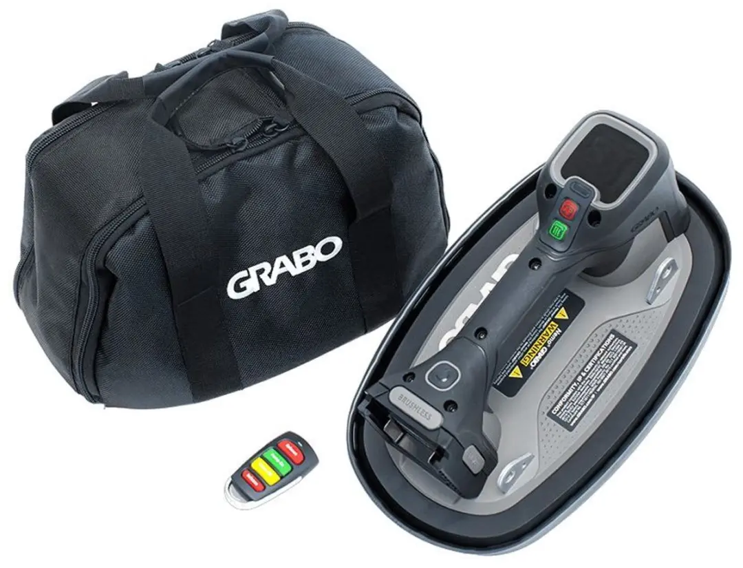Grabo Pro Brushless Glas/Tegel Zuignap 30cm - 120kg - 18V