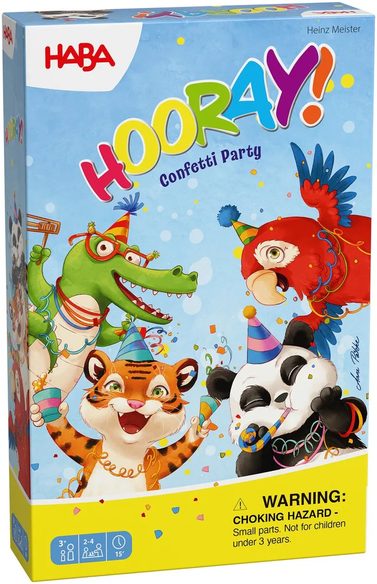 Haba Hoera! Het Regent Confetti Bordspel