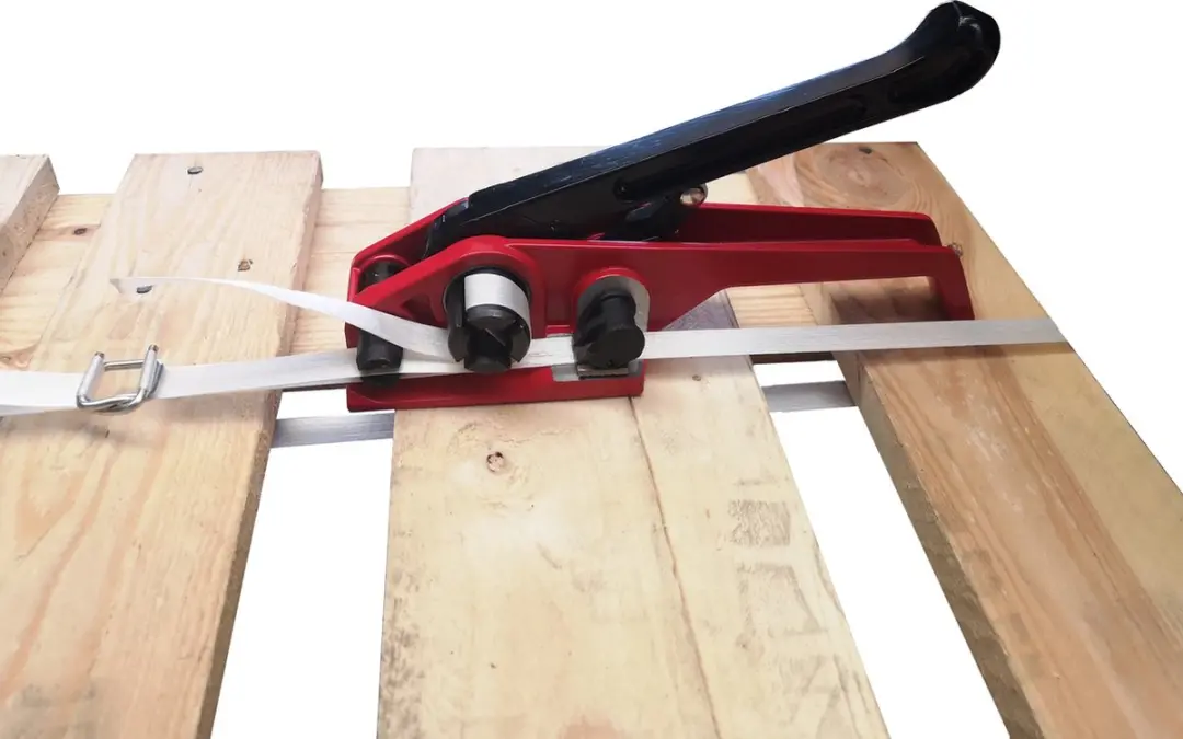 Kortpack Polyesterband Complete Set 13mm Wit - 250 Stuks