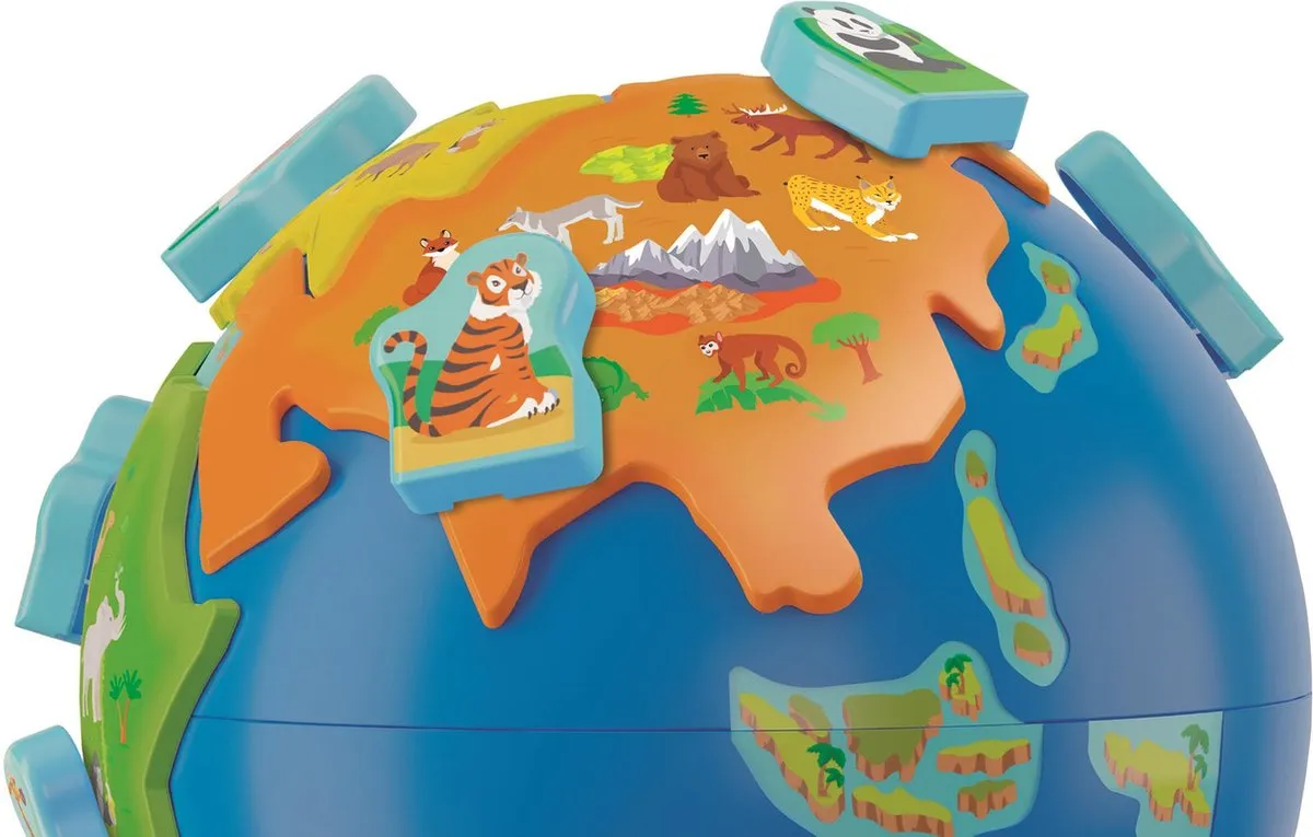 Clementoni Mijn Eerste Wereldbol 56144 - Educatief Speelgoed 3-6 Jaar - Multicolor