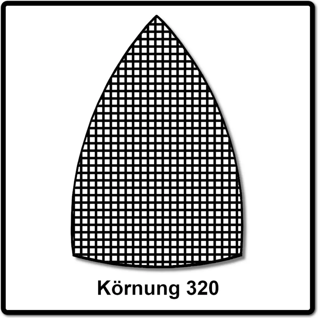 Mirka Abranet Delta Schuurpapier 152mm P320 - 50 Stuks