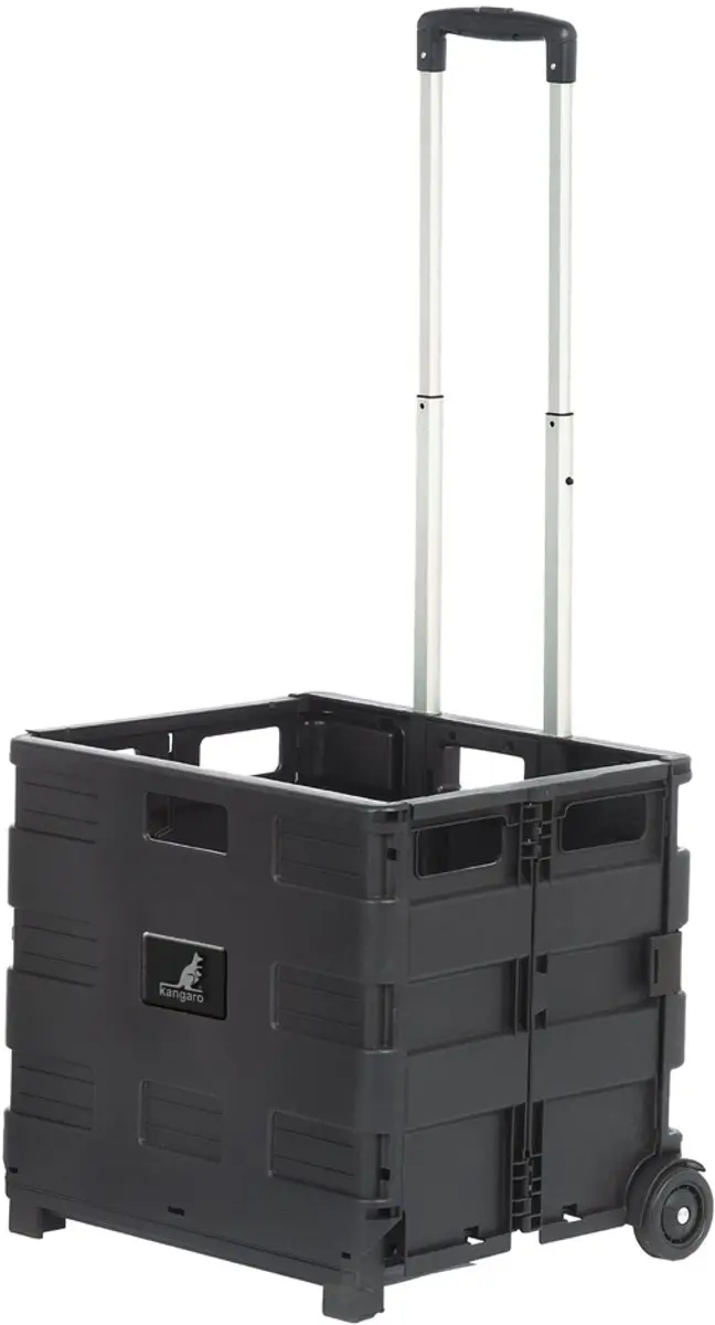 Kangaro Opvouwbare Transportkar PP-bak 35 kg