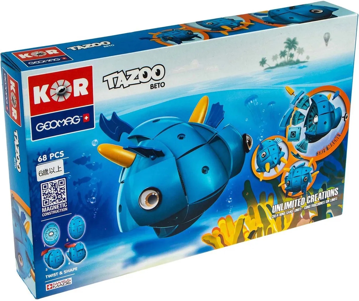 Geomag Kor Tazoo Beto Bouwset