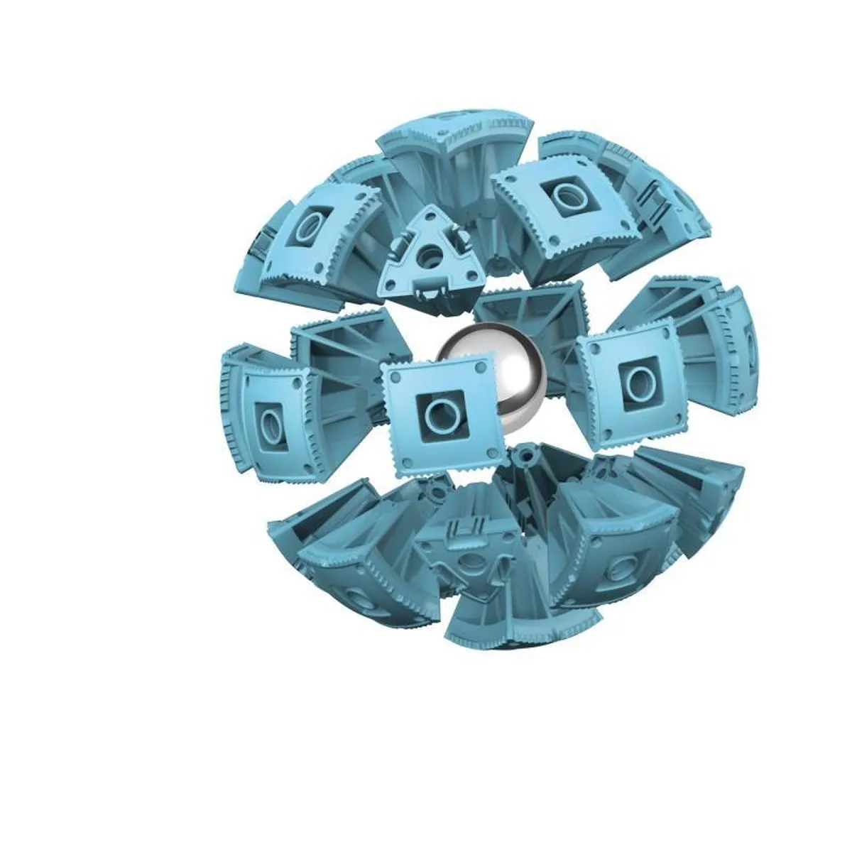 Geomag Kor Tazoo Beto Bouwset - 68 Onderelen - Blauw