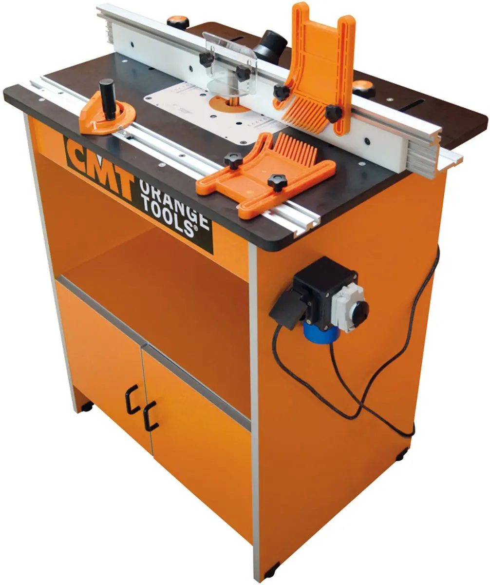 Complete CMT freestafel + boven freesmachine