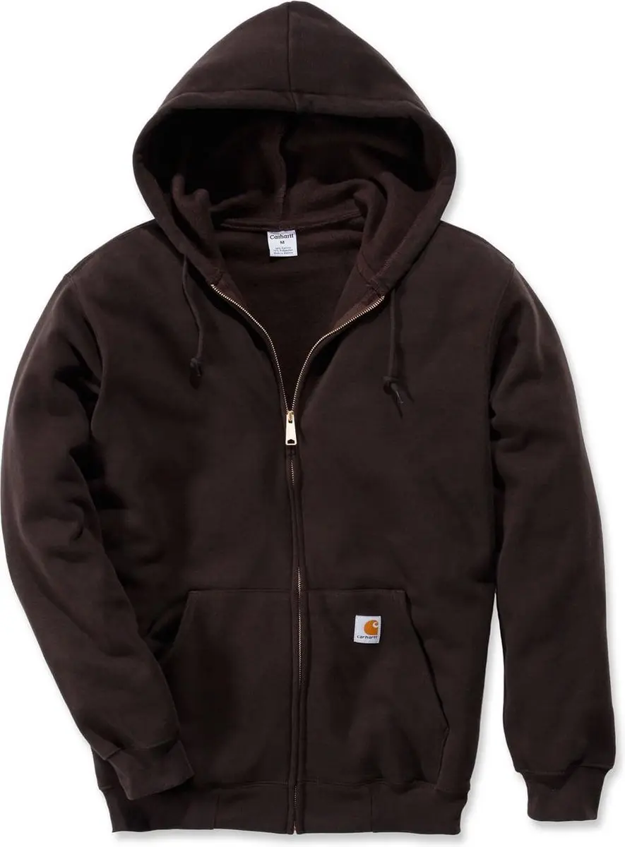 Carhartt K122 Midweight Hooded Sweatshirt - S - Zwart