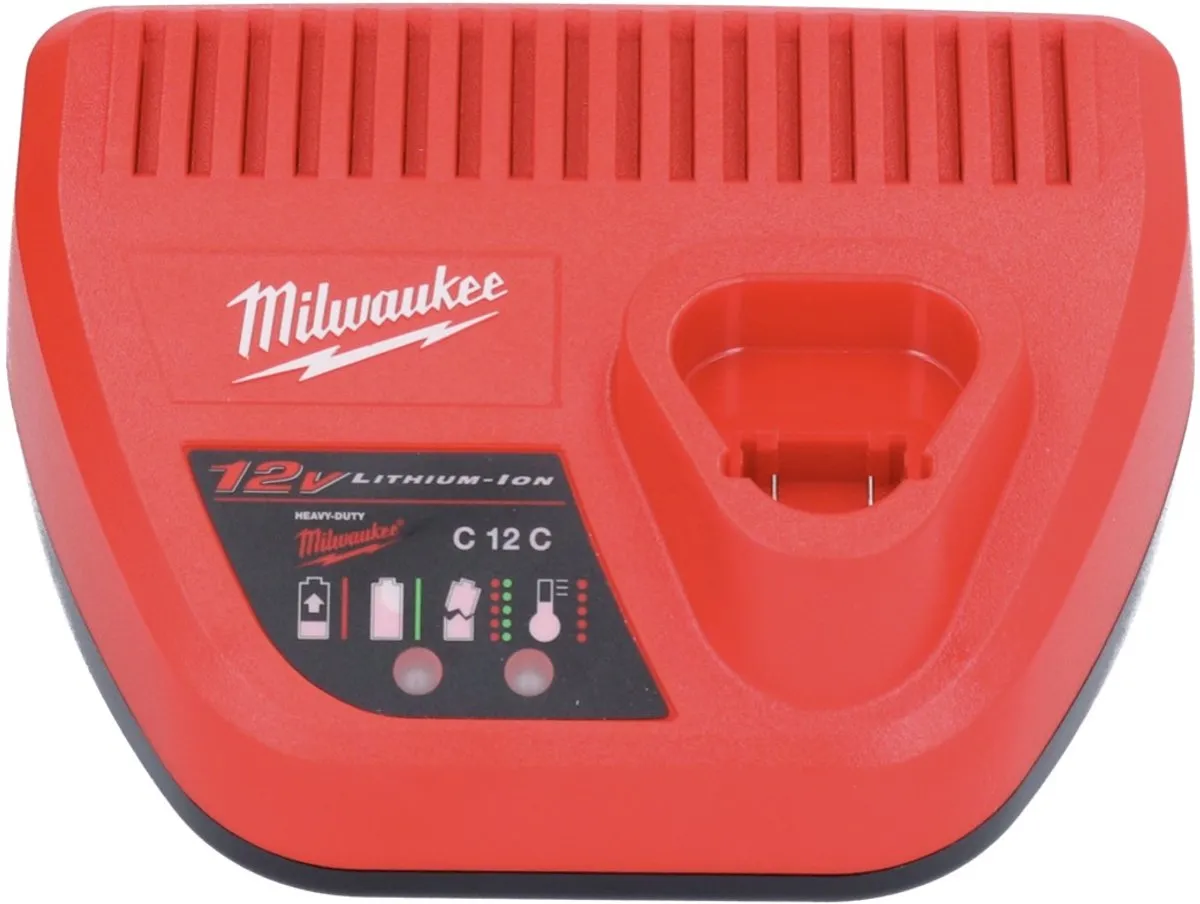 Milwaukee M12 NRG-601 Starterset - 1x 6,0 Ah accu + C12 C oplader