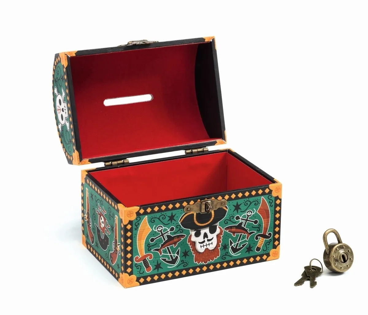 Djeco Schat Pirate - Multi Color