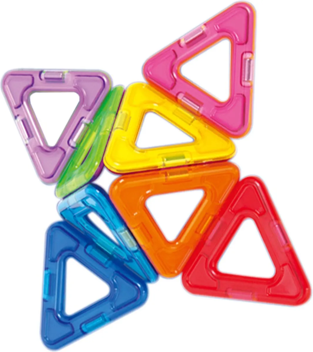 Magformers Triangle Standard Set Magnetische Bouwset 8-delig - Multi