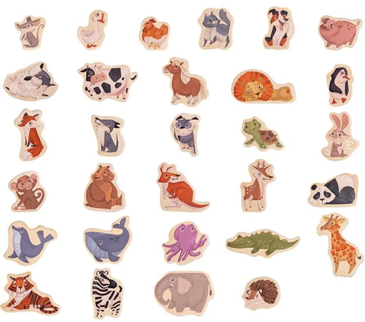 Hape Magnetische Dieren E2002