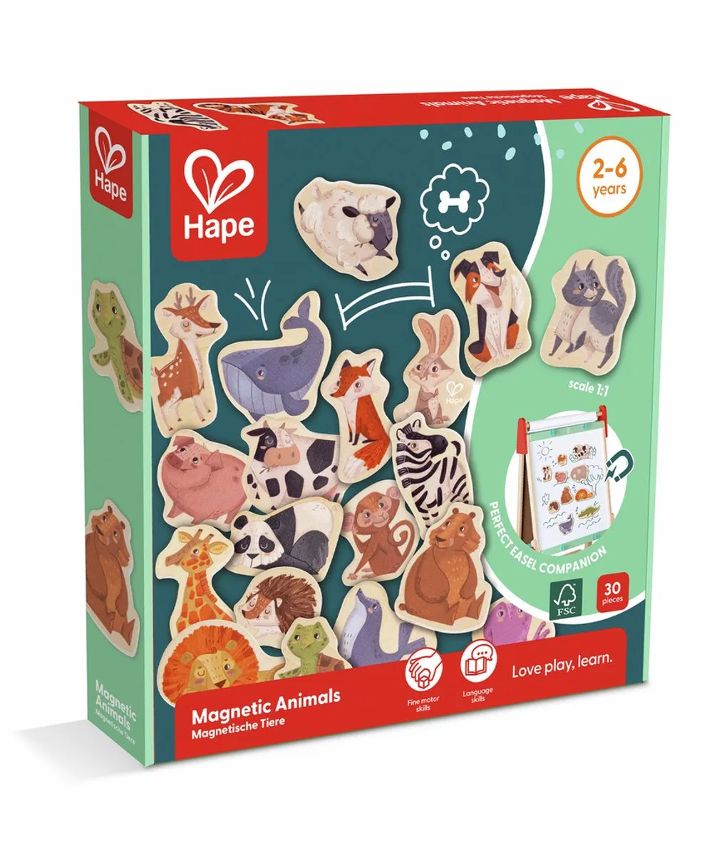 Hape Magnetische Dieren E2002 - Multicolor