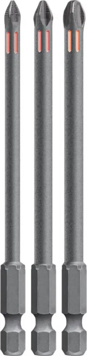 KWB 3 Bits 150mm Torsie Ph Set 1 Stuk