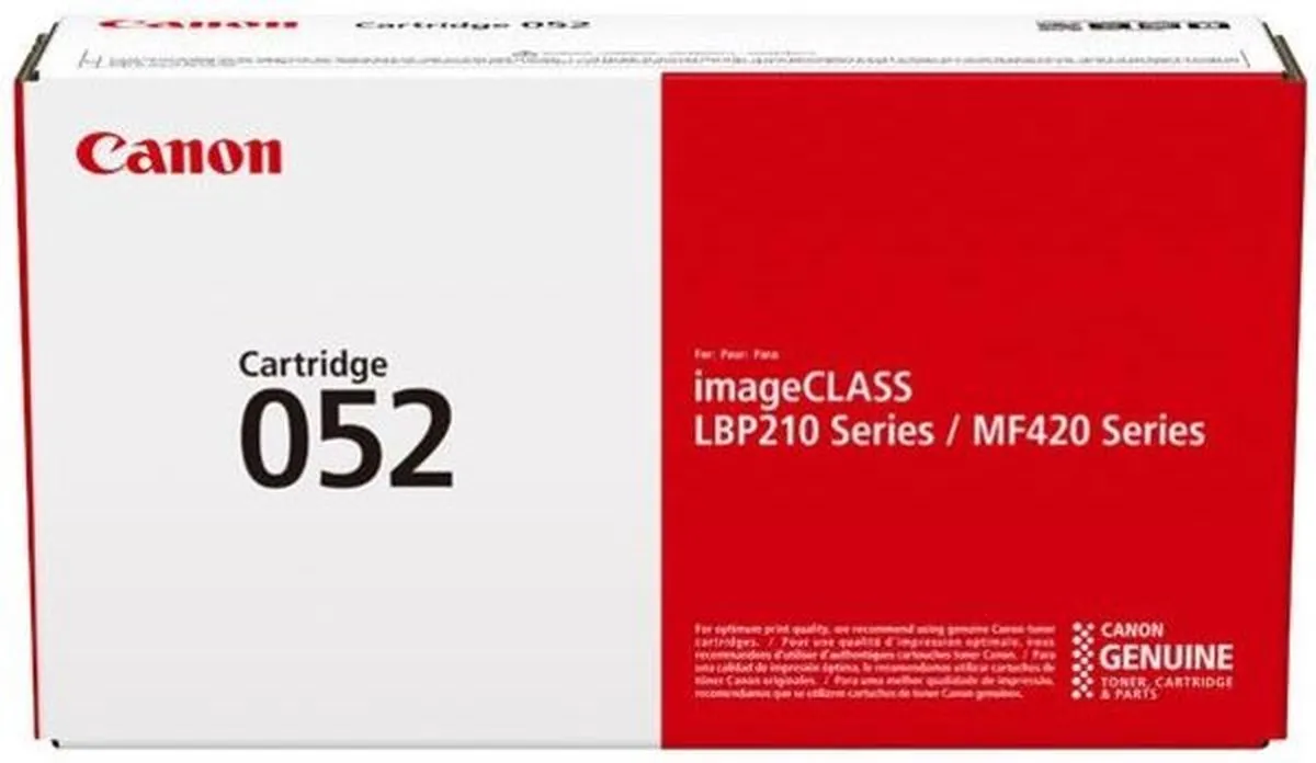 Canon 052 Toner - Zwart - 3100 pagina's