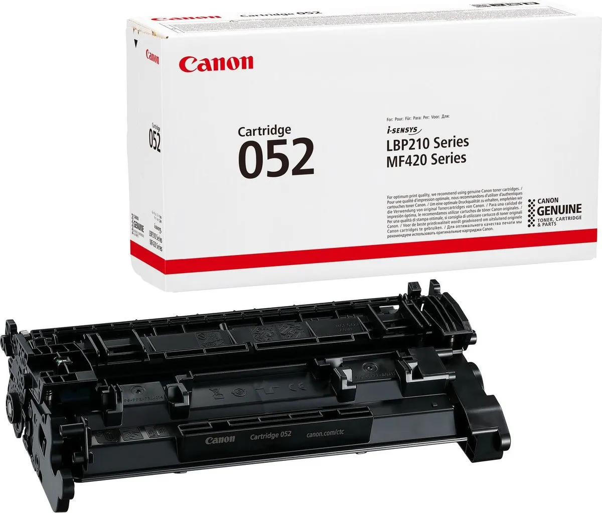 Canon 052 Toner - Zwart - 3100 pagina's