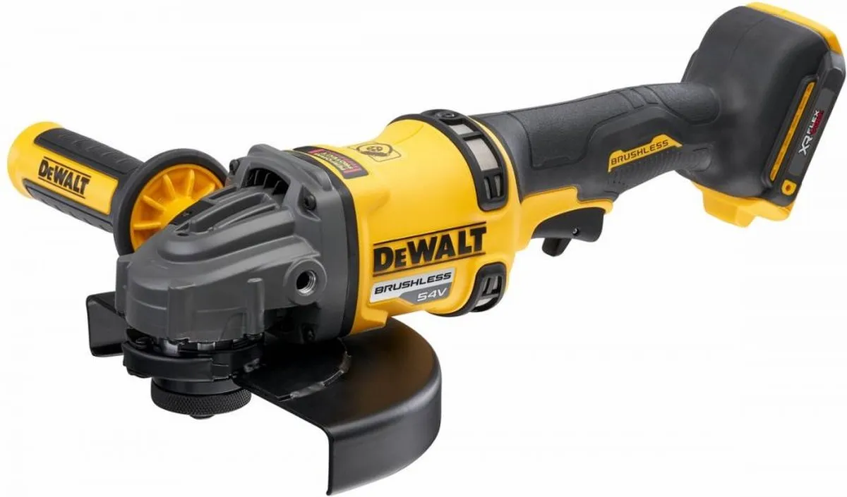 DeWalt DCG440N Haakse Slijper 180mm 54V XR - afbeelding 6 van 6