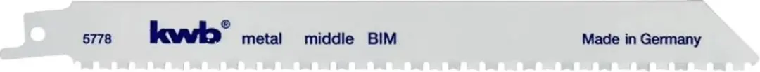 KWB Reciprozaagblad Easy Cut 200mm Bi-metaal