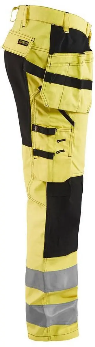 Blåkläder Werkbroek 1552-1811 High Vis Geel/Zwart - Maat 50