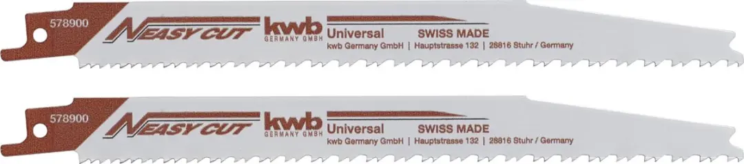 KWB Easy-Cut Reciprozaagblad 205mm