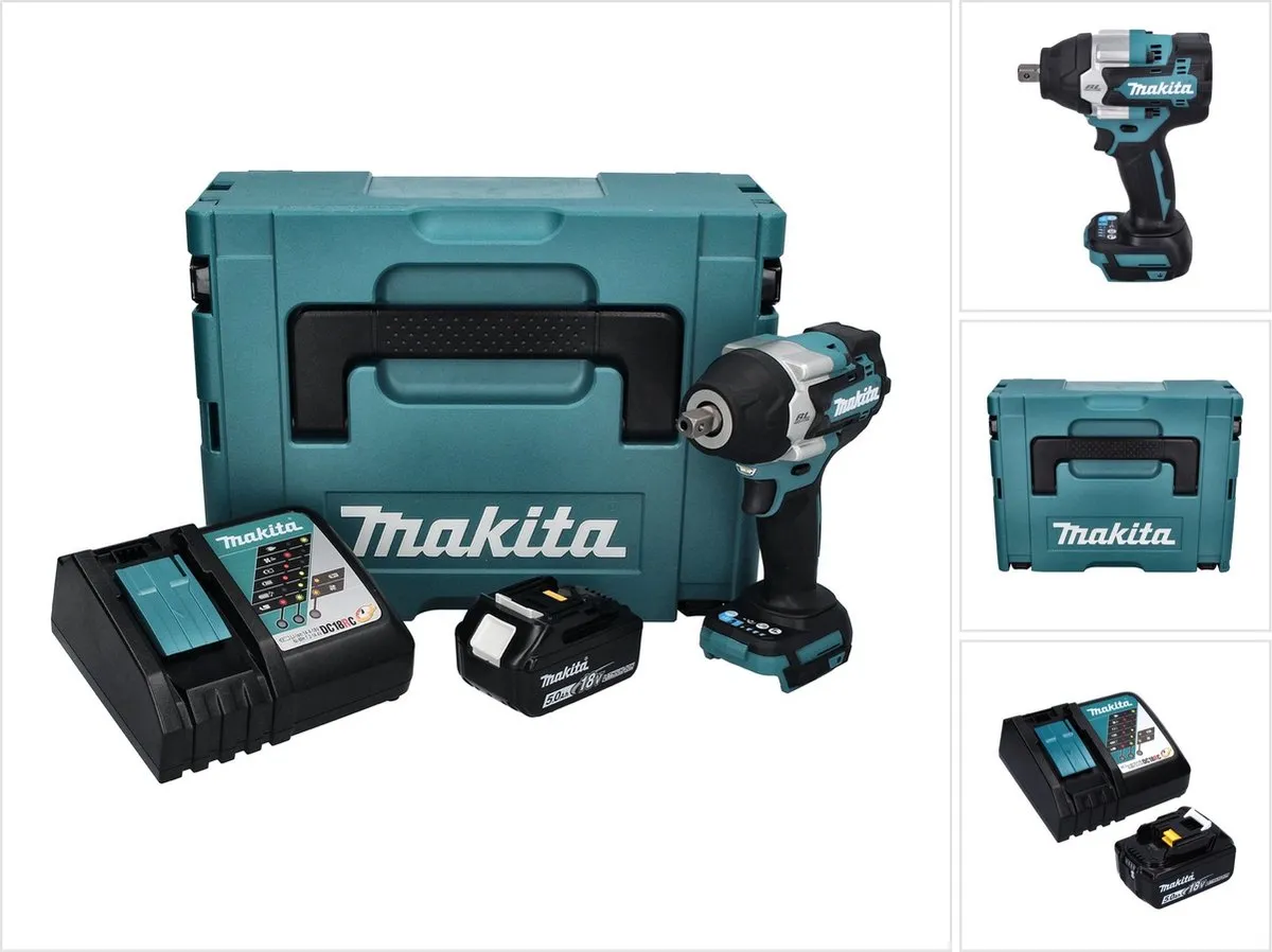 Makita DTW 701 RT1J Slagmoersleutel 18V 700Nm