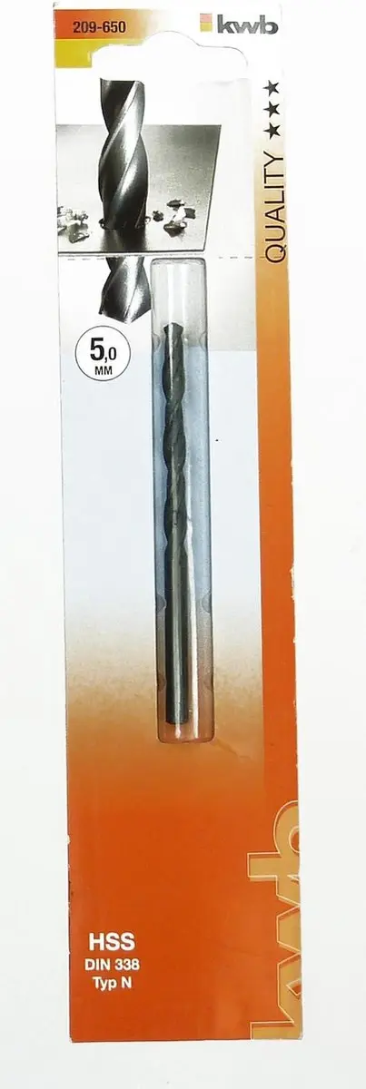KWB HSS DIN 338 Spiraalboor 5,5mm