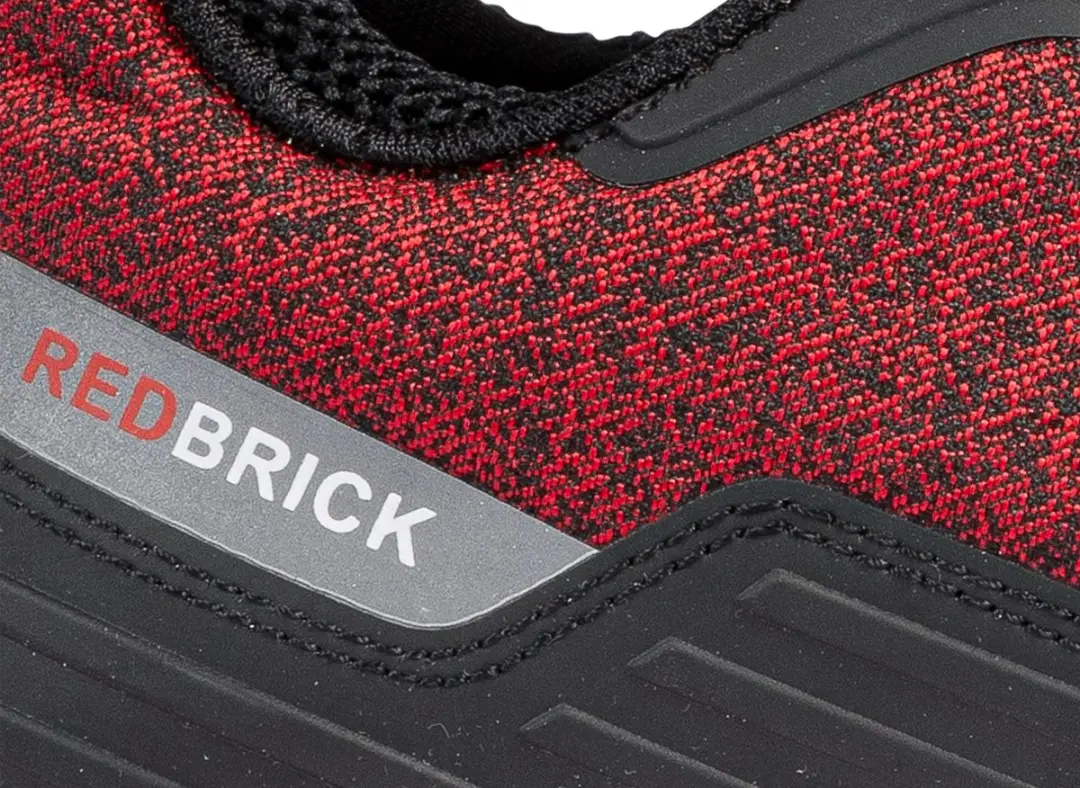 Redbrick Motion Spirit AF S1PS ESD Werkschoenen - 45 - Rood/Zwart