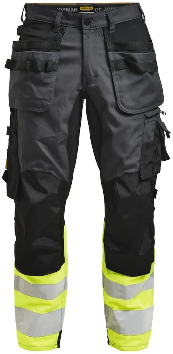 Jobman 2134 Hi-Vis Stretch Trousers C146