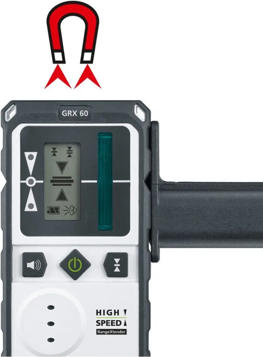 Laserliner 033.55A Laserontvanger - RangeXtender G 60 Universele houder