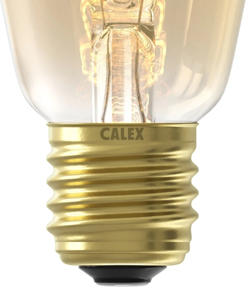 Calex LED Lamp E27 5.5W - Warm Wit - Goudkleurig
