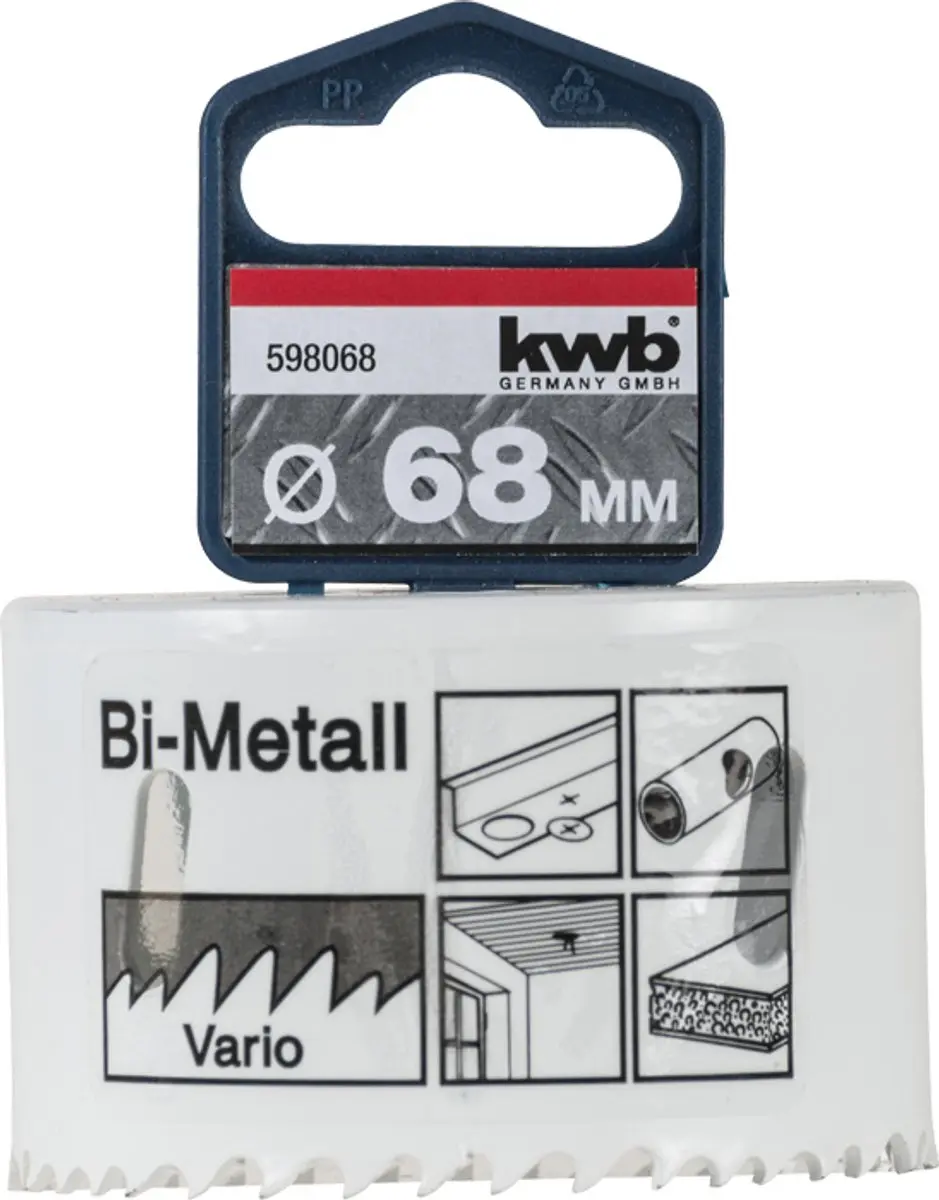 KWB HSS-CO Bi-metaal Gatenzaag 68mm
