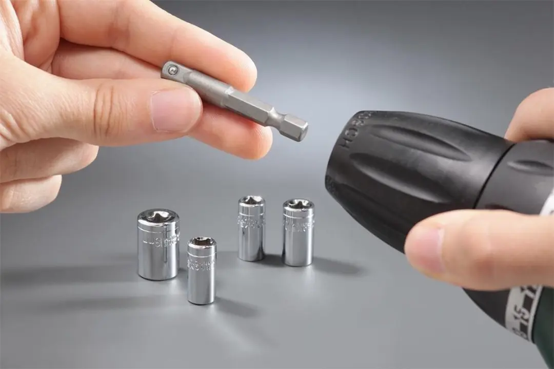 KWB Dopsleutelinzetstuk 7/8/10/13mm - 1/4" - 5 Stuks