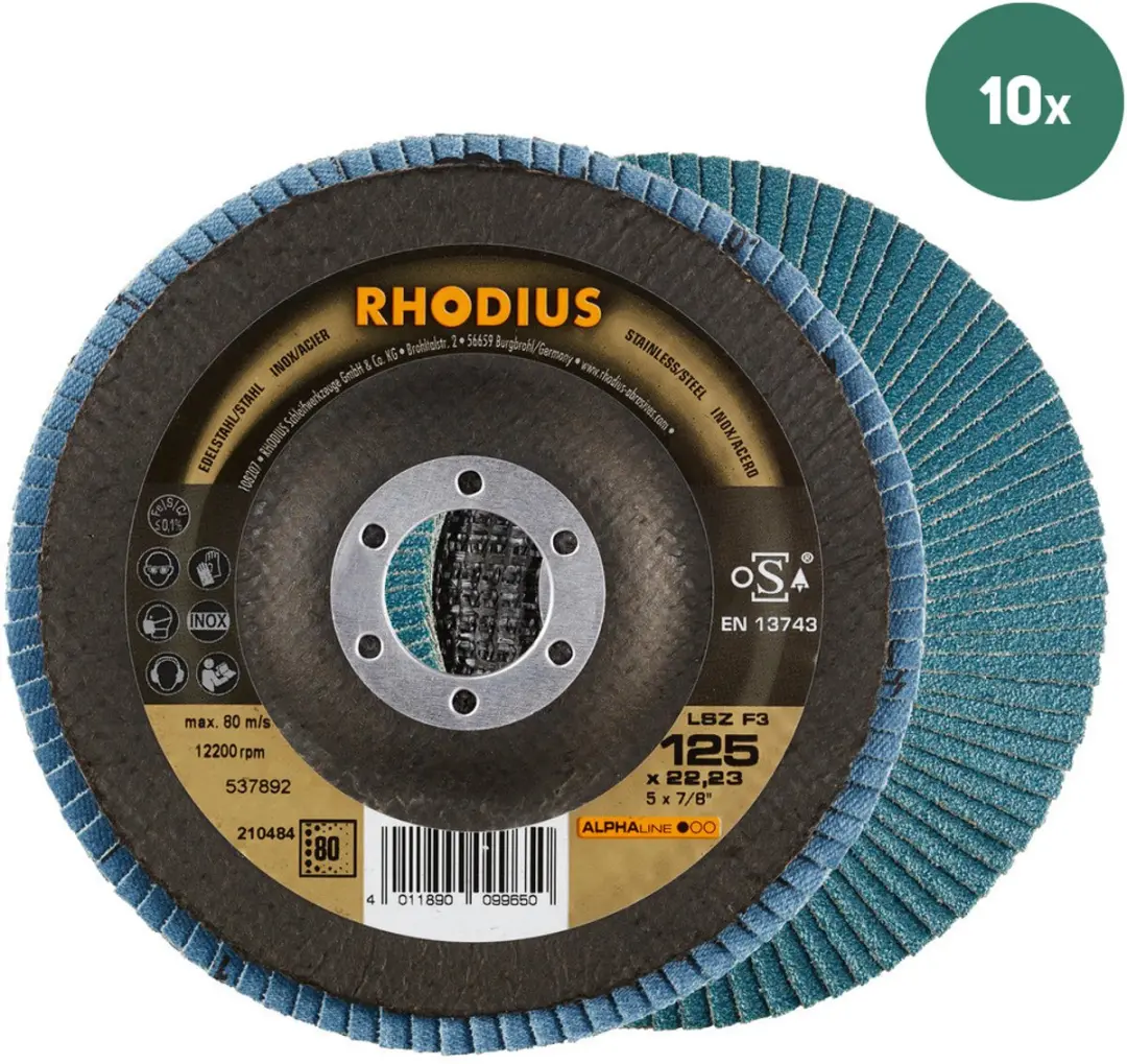 Rhodius Lamellenschijf LSZ-F3 125mm
