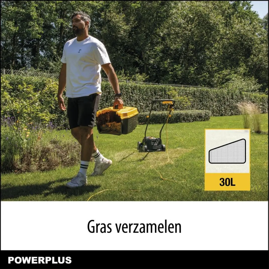 Powerplus POWXG62205T Tuingereedschapset - Grasmaaier 320mm & Trimmer 250W