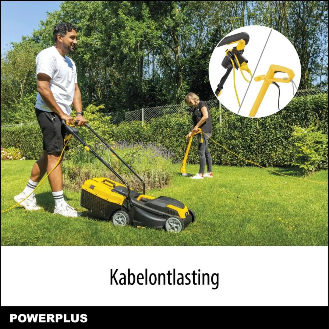 Powerplus POWXG62205T Tuingereedschapset - Grasmaaier 320mm & Trimmer 250W