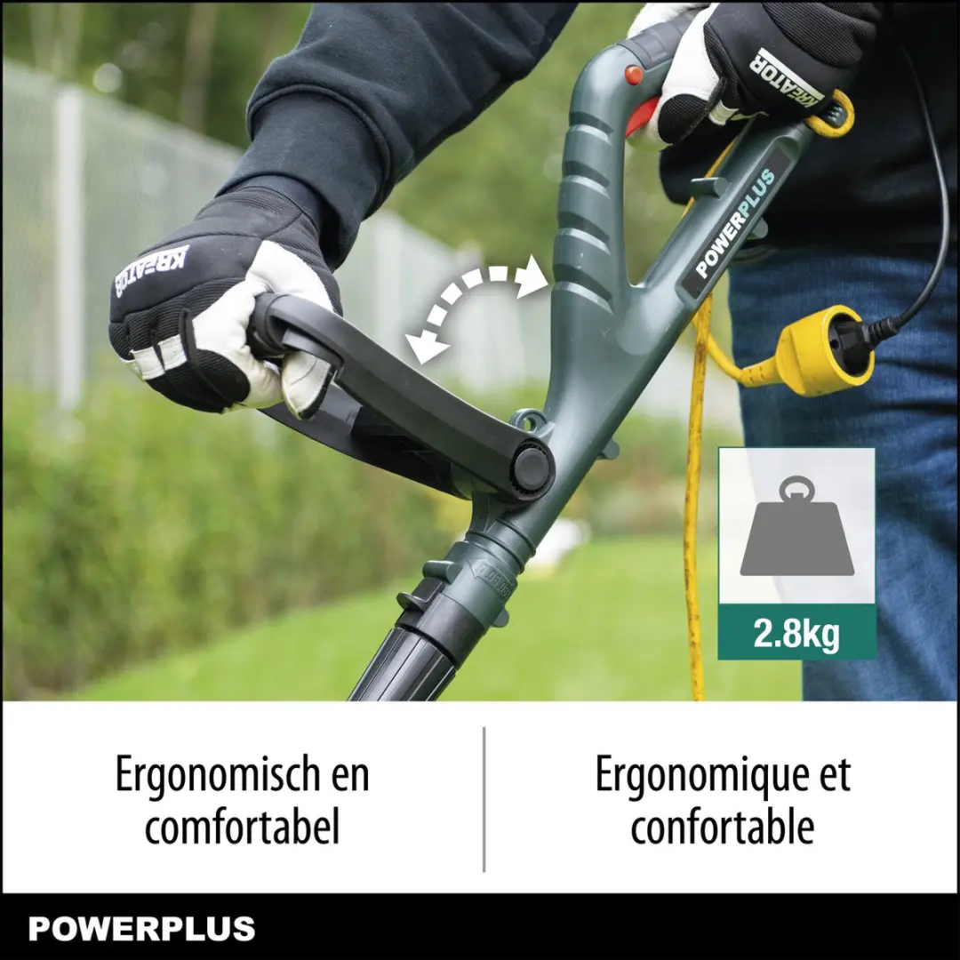Powerplus POWPG40220 Elektrische Grastrimmer 650W - 320mm