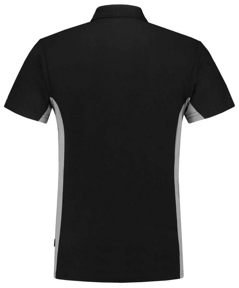 Tricorp Poloshirt Bi-Color 202002 - 7XL - Zwart/Grijs