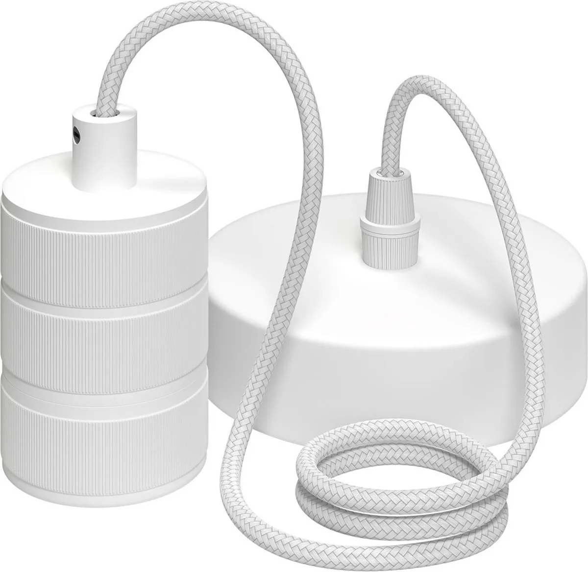 Calex LED Plafondlamp E27 3x Rond Mat Wit - afbeelding 6 van 6