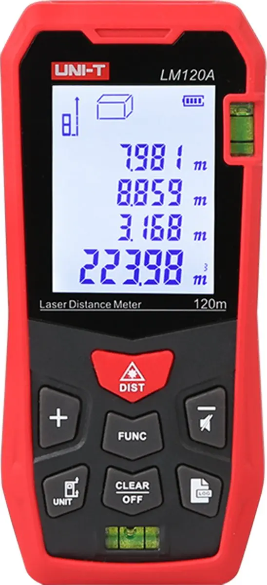 UNI-T LM-120A Laserafstandsmeter 120m