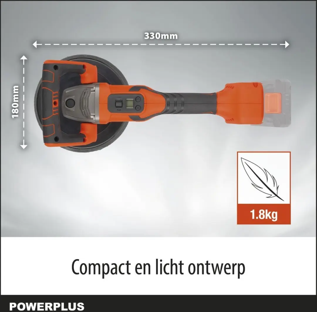 Powerplus POWDP4070 Haakse Poliermachine 180mm - afbeelding 6 van 6