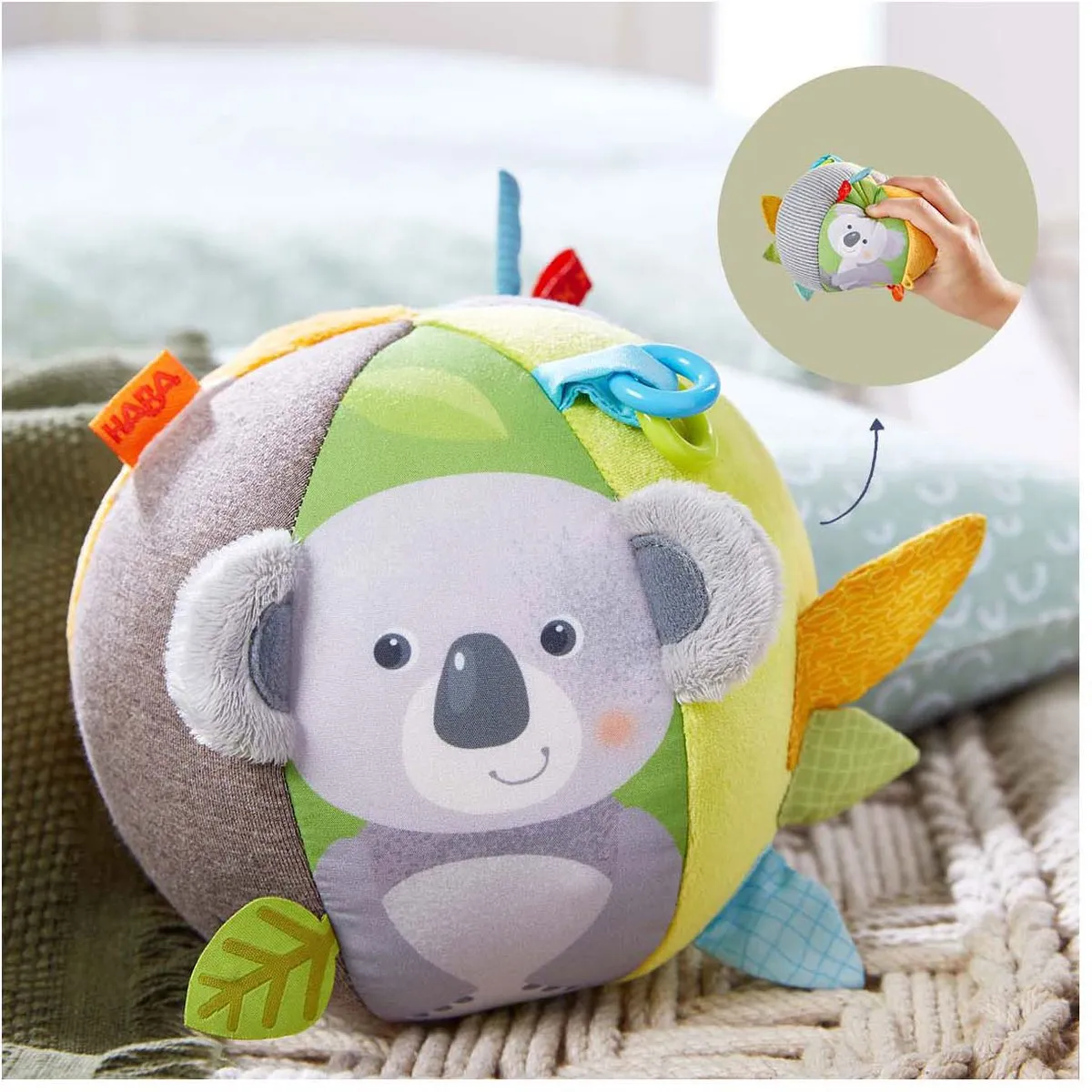 HABA Ontdekkersbal Koala 16cm - Meerdere kleuren