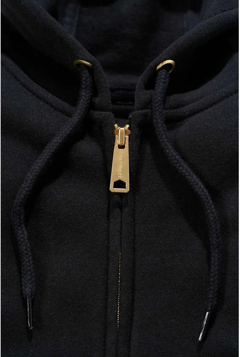Carhartt K122 Midweight Hooded Sweatshirt - L - Zwart