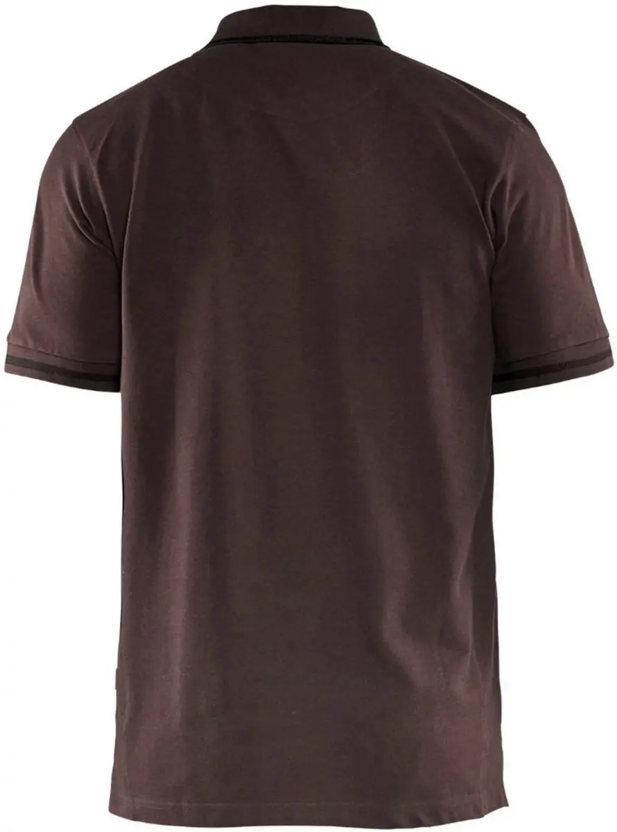 Blåkläder 3389-1050 Poloshirt - Bruin/Zwart - XL
