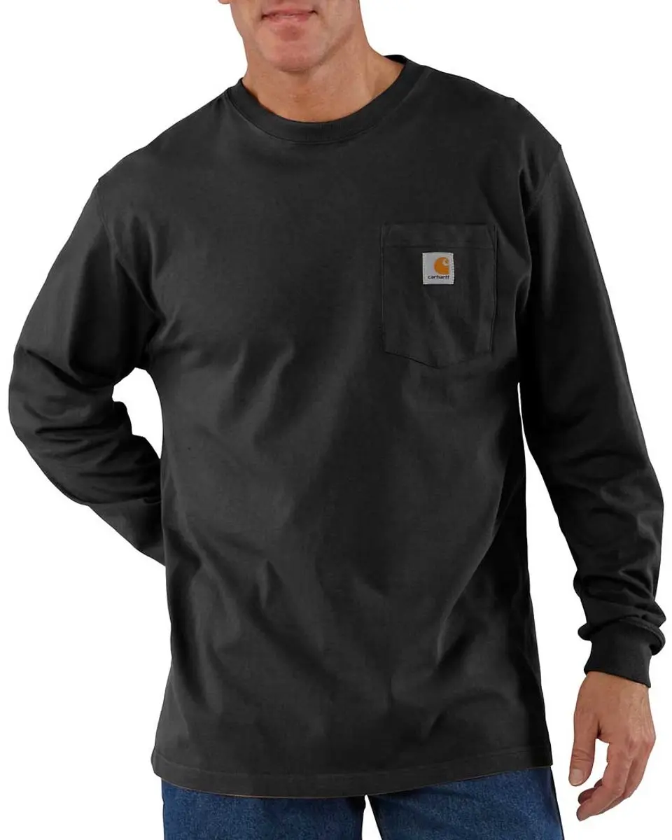Carhartt Dearborn T-shirts Combi - S - Zwart