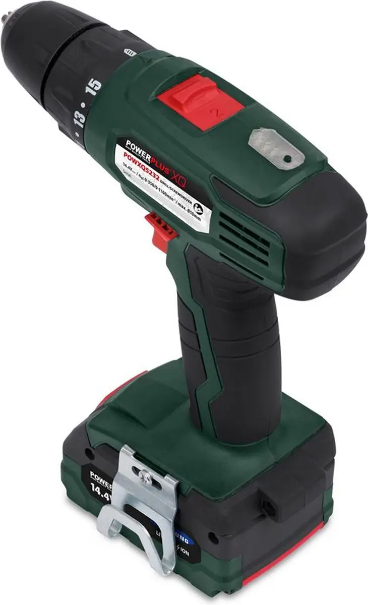 Powerplus POWXQ5232 Accuboormachine 14,4V - 2x 2000mAh