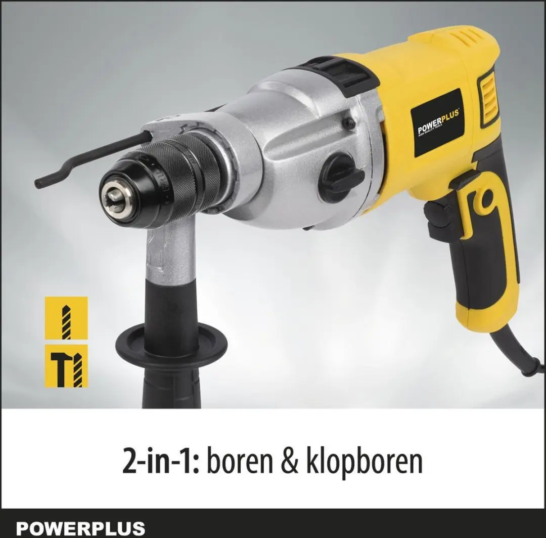 Powerplus POWX0280 Klopboormachine 1050W - 82.76 Nm