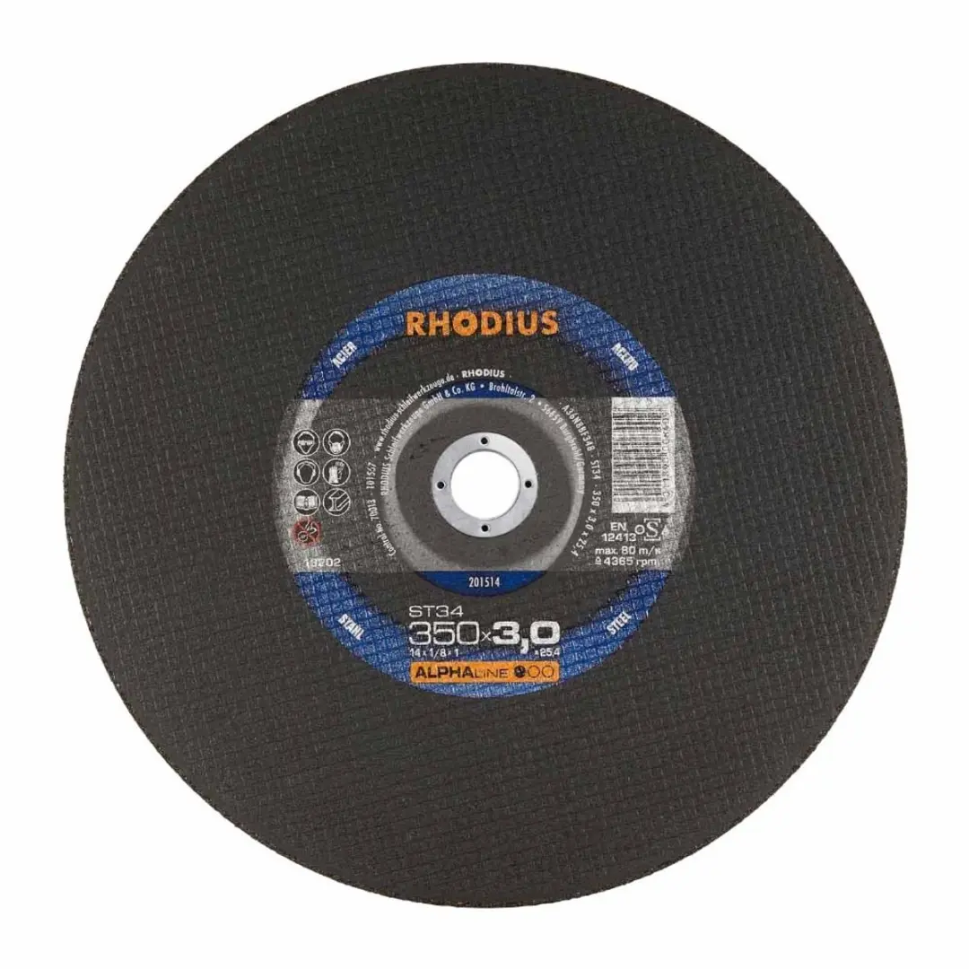 Rhodius Alphaline I ST34 Doorslijpschijf 350x25,4x3mm