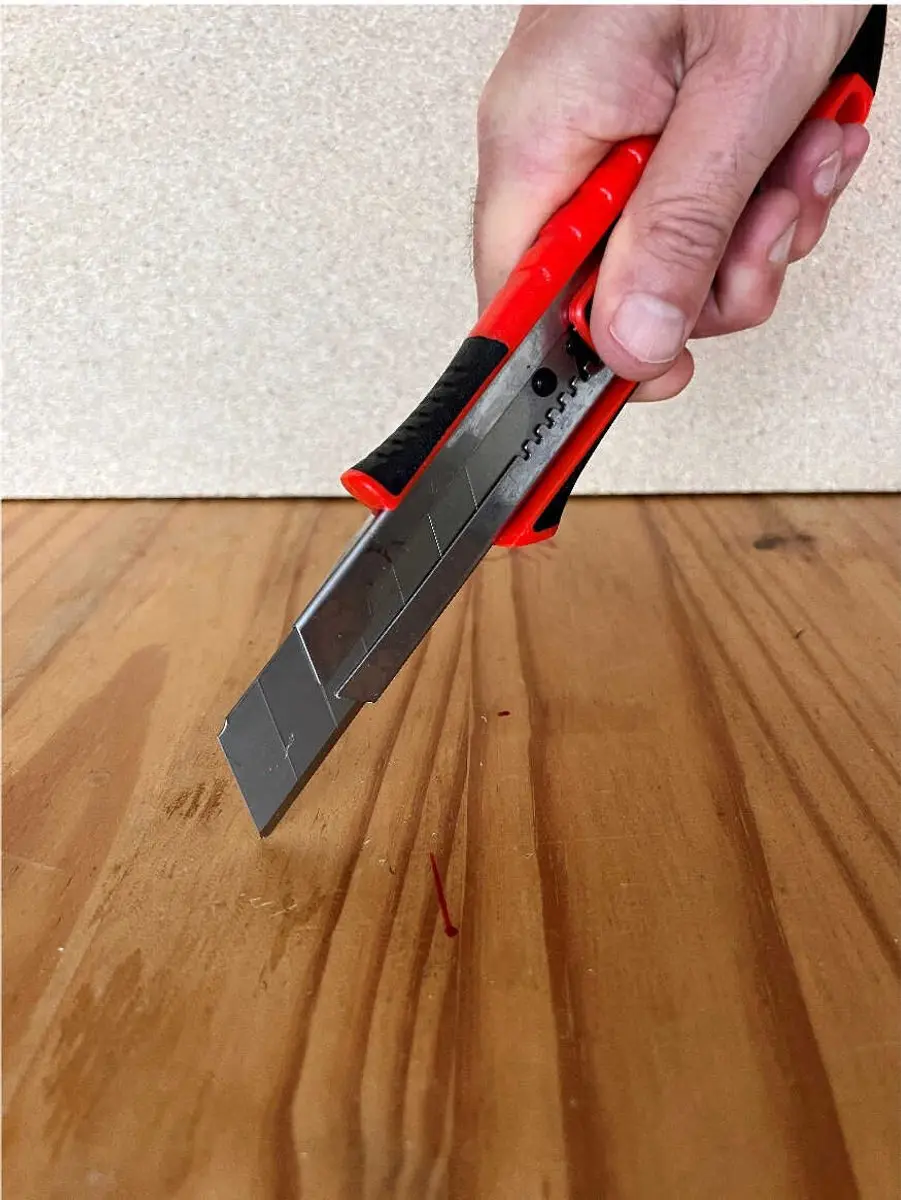 Toolpack Veiligheidsafbreekmes 25mm SK5 336.014 - Rood/Zwart