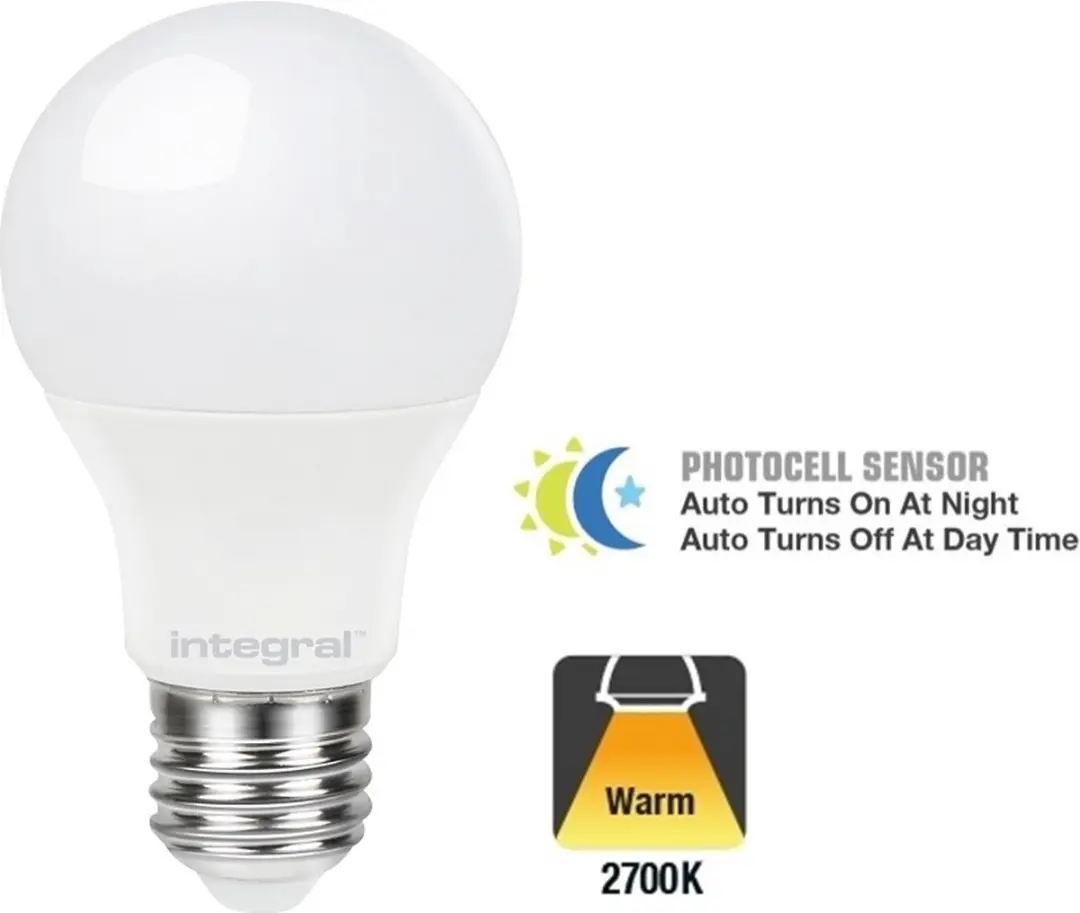 Integral Ledlamp E27 4.8W 2700K Warm Wit
