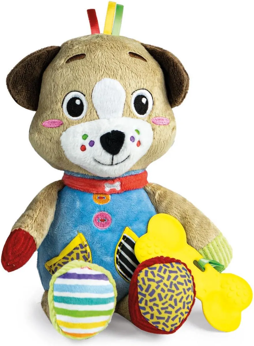 Clementoni Peter The Puppy Knuffel - Meerkleurig