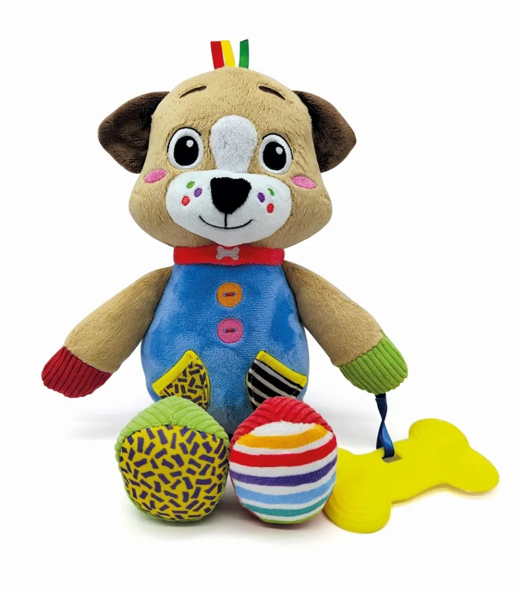 Clementoni Peter The Puppy Knuffel - Meerkleurig