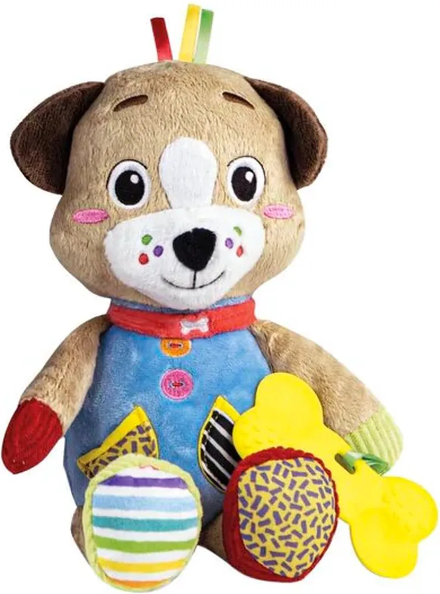 Clementoni Peter The Puppy Knuffel - Meerkleurig